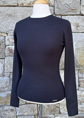 Blissful Montcalm Knit Sweater - Black