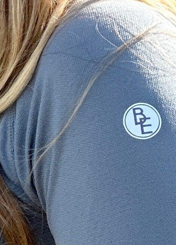 Blissful Prescott Tech Short Sleeve - Fog Blue