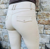 The Blissful Mila Knee Grip Breech - Beige