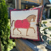 Blissful Vintage Horse Pillow