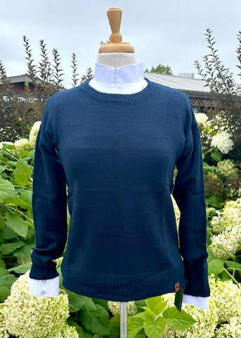 Blissful Blenheim Knit Sweater - Navy