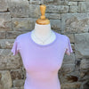 Blissful Prescott Short Sleeve Tech Top - Lilac