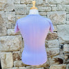Blissful Prescott Short Sleeve Tech Top - Lilac