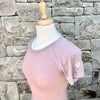Blissful Prescott Short Sleeve Tech Top - Dusty Rose