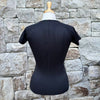Blissful Prescott Short Sleeve Tech Top - Black