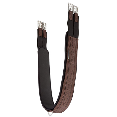 Oaklyn Terra Girth with Black Fancy Stitch