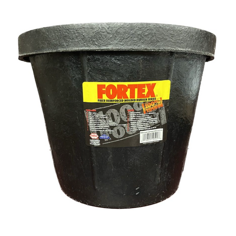 Silver Fortex Standard Rubber Pail - 9.46L