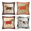 Blissful Vintage Horse Pillow