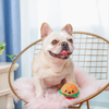 Hamburger Ball Dog Toy