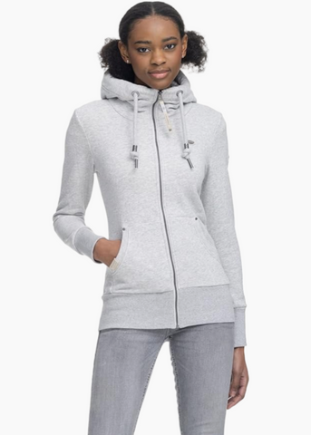 Ragwear Neska Zip - Heather Grey