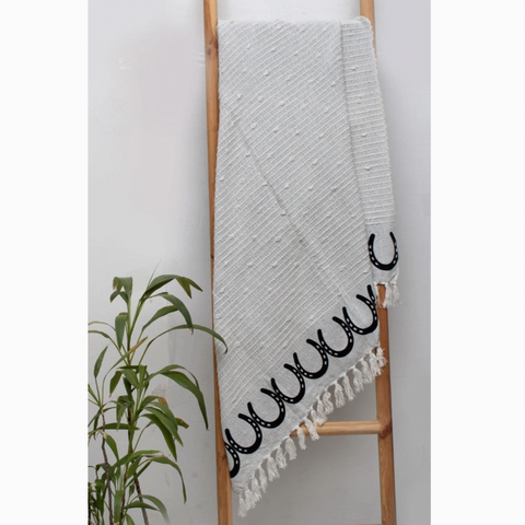 AWST Horseshoe Cotton Throw