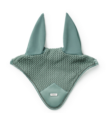 Equestrian Stockholm Mint Bonnet -Camille