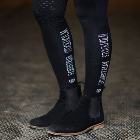 Equestrian Stockholm Riding Socks Black Edition