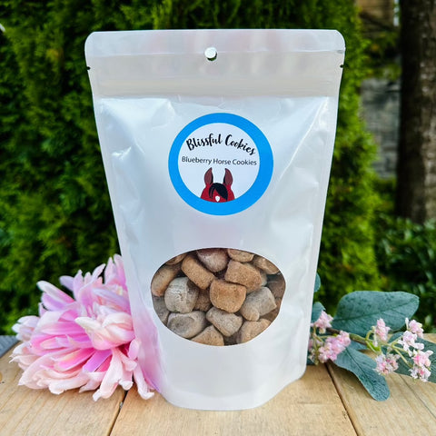 Blissful Horse Cookies Blueberry