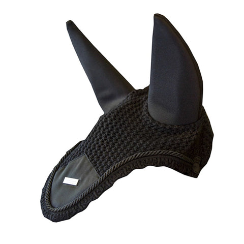 Equestrian Stockholm Black Padded Bonnet