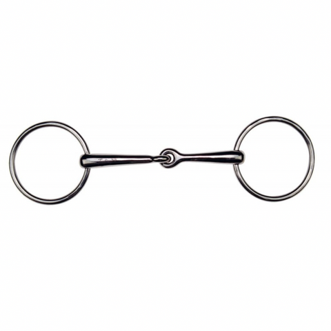 Feeling Stainless Steel Thin Ring Snaffle