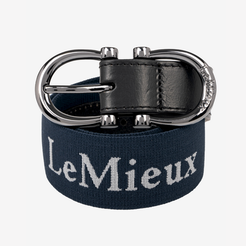 LeMieux Elasticated Belt - Navy