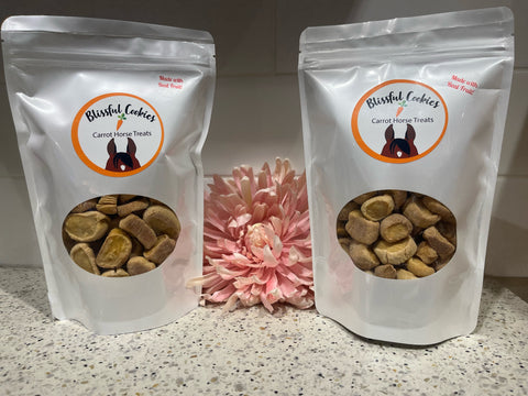 Blissful Horse Cookies Carrot