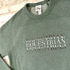 Equestrian Crew Sweatshirt - Hunter Green