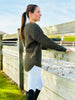 Blissful Crofton Knit Sweater - Forest