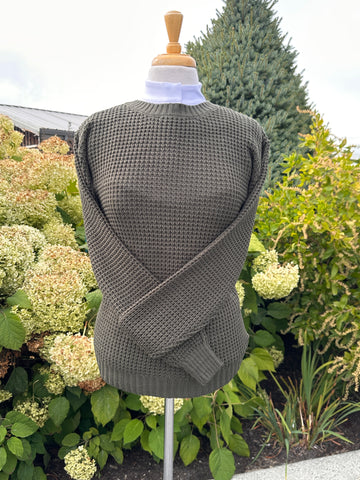 Blissful Crofton Knit Sweater - Forest