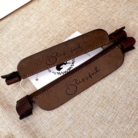 Blissful Oxford Leather Blinkers
