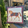Blissful Vintage Horse Pillow