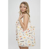 All the Dogs Zip Tote Bag with Pocket