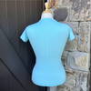 Blissful Prescott Short Sleeve Tech Top - Waikiki Blue
