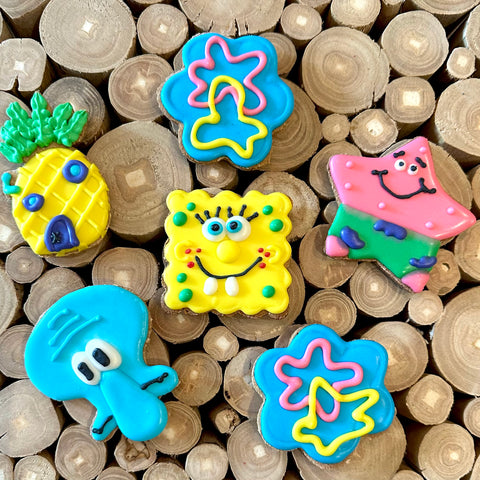 Blissful Sponge Bob Cookie 6 pack