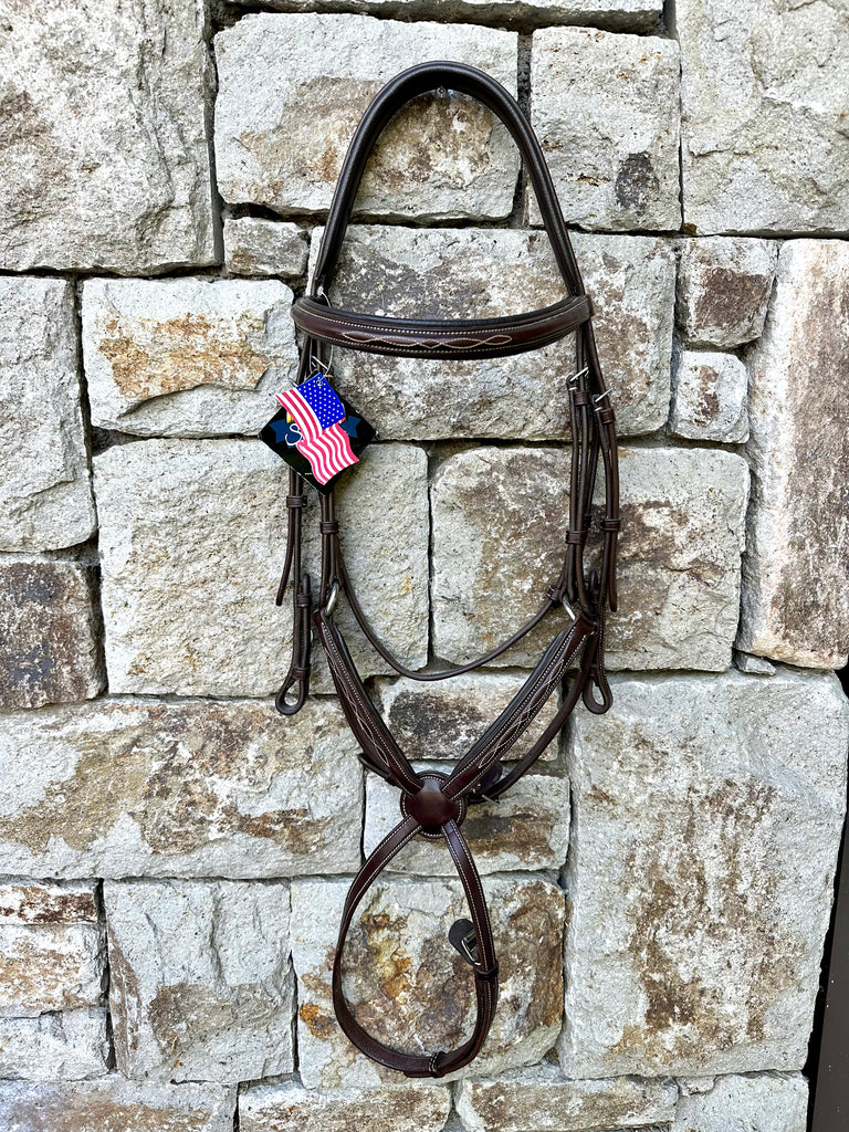 Ovation Elite Fancy Stitch Figure 8 Bridle