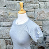 Blissful Prescott Short Sleeve Tech Top - Heather Grey
