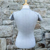 Blissful Prescott Short Sleeve Tech Top - Heather Grey
