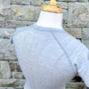 Blissful Prescott Short Sleeve Tech Top - Heather Grey