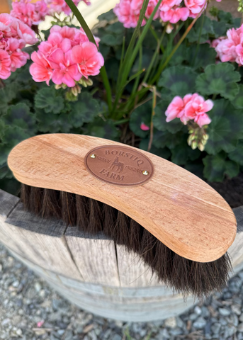 BORSTIQ Arenga Banana Horsehair Brush