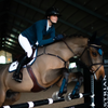 Equestrian Stockholm White Blue Meadow Jump