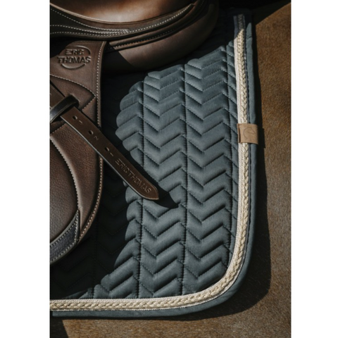 Equithème Chevron Jump Pad - Deep Green