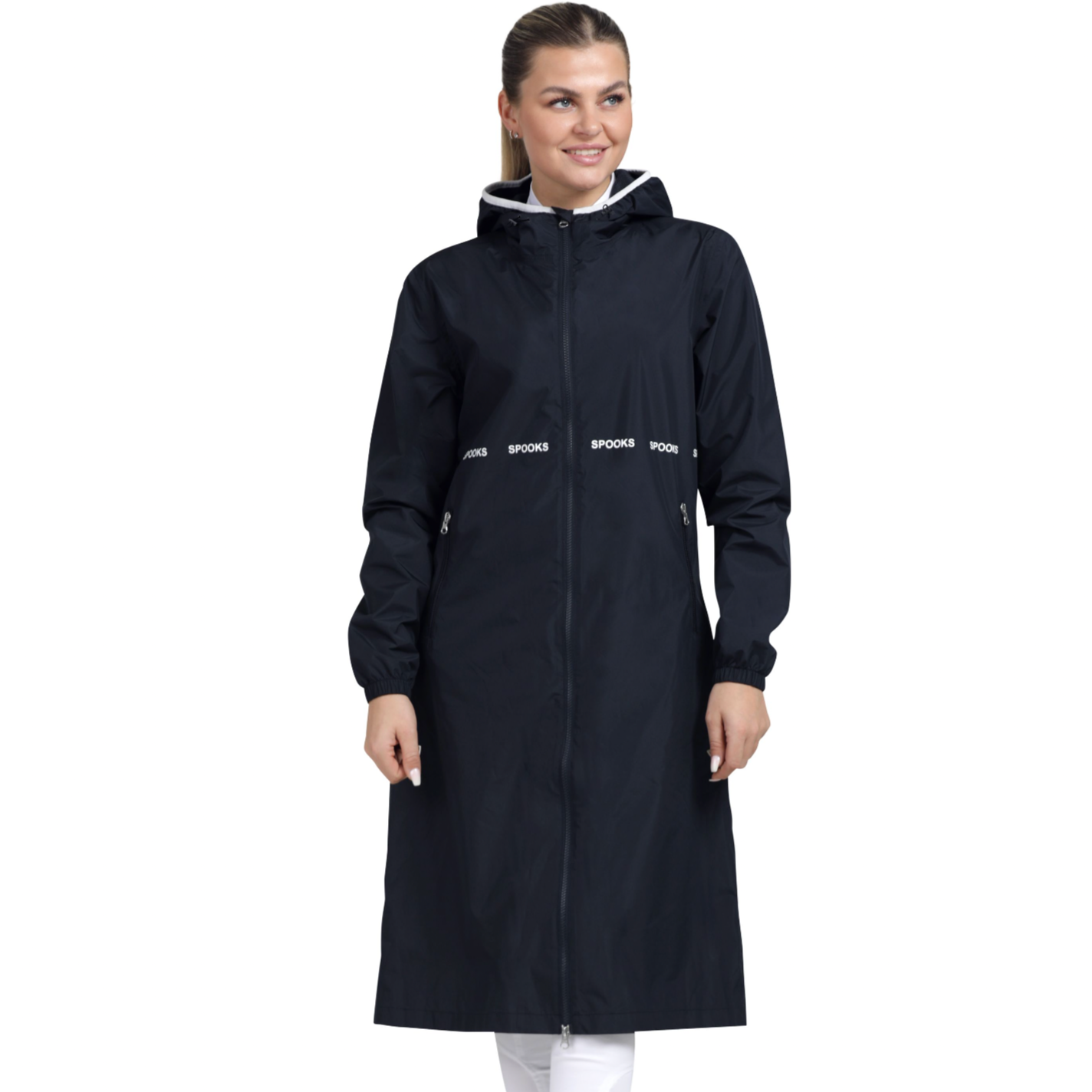 Navy deals rain jacket
