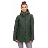 Ragwear Monadis Teddy Rain Jacket - Dark Olive