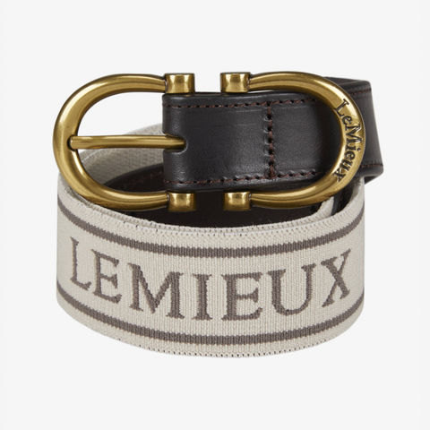 LeMieux Elasticated Belt - Stone
