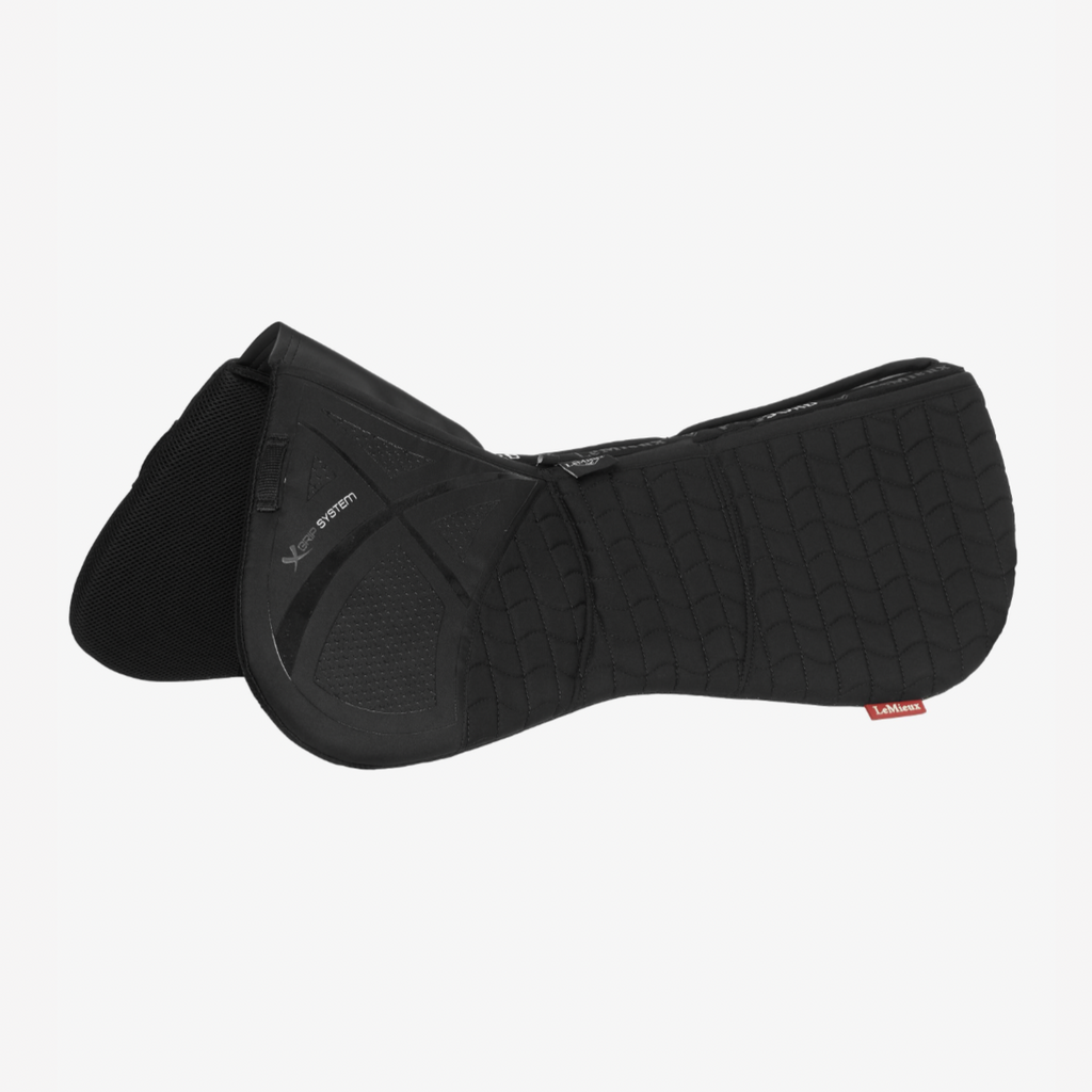 LeMieux ProSorb 3 Pocket Quilted Half Pad - Black