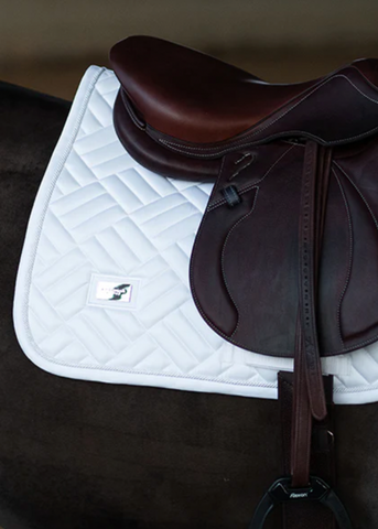 Equestrian Stockholm Modern White Perfection Jump Pad