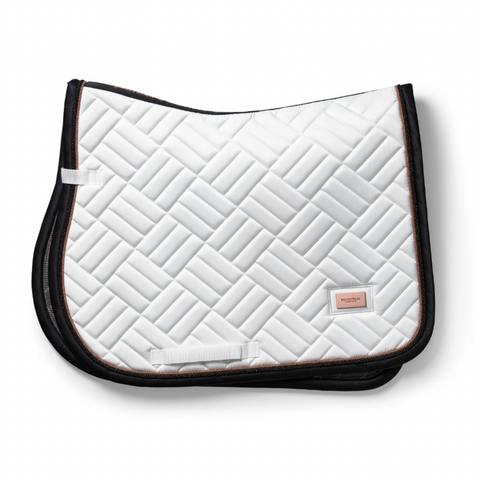 Equestrian Stockholm Modern White Dark Ocean Jump Pad