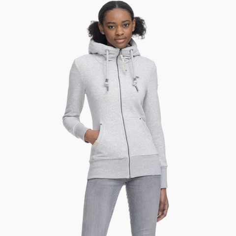 Ragwear Neska Zip - Heather Grey