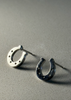 Stainless Steel Lucky Horse Shoe Earrings