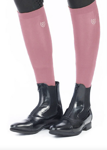 Equestrian Stockholm Riding Socks Blush Pink