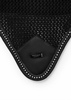 Equestrian Stockholm Modern Crystal Bonnet - Black