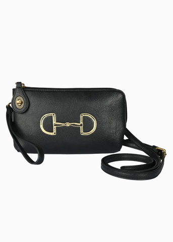 Awst Lila Vintage Snaffle Clutch Crossbody Bag
