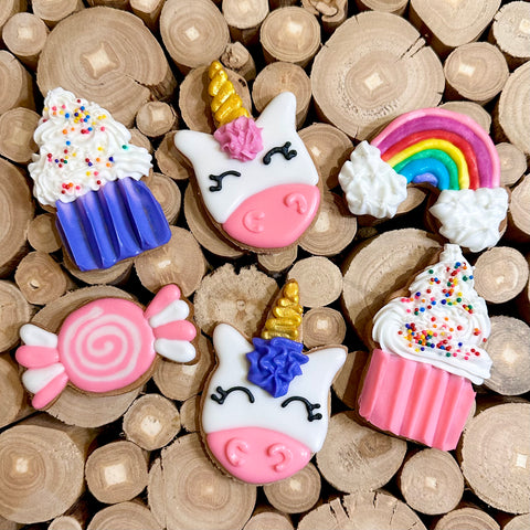 Blissful Unicorn Party Cookie 6 Pack