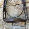 HDR Pro Fancy Stitch Padded Bridle Taper Noseband